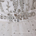 Beaded A Line Floor Length Wedding Dress